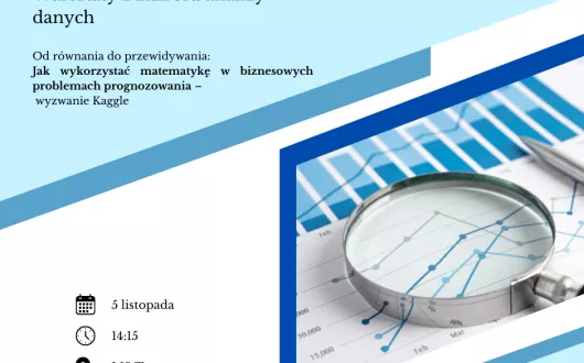 Grafika podglądowa z lupą i wykresem i informacjami zawartymi w tekście.