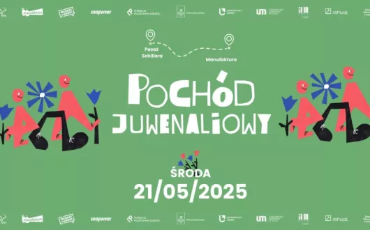 Grafika promująca pochód juwenaliowy