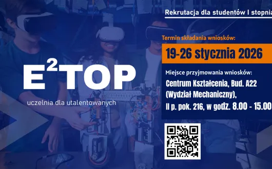 Rusza rekrutacja do programu E2TOP