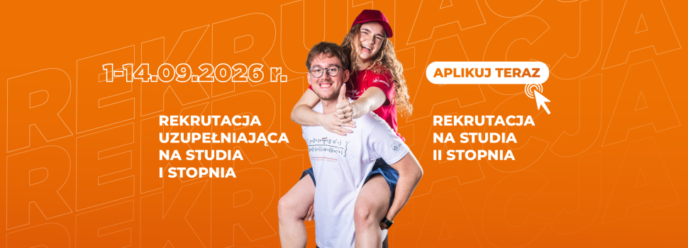 Grafika poświęcona rekrutacji na studia I i II stopnia