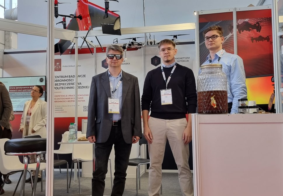 Politechnika Łódzka prezentowała systemy lokalizacji akustycznej podczas MSPO