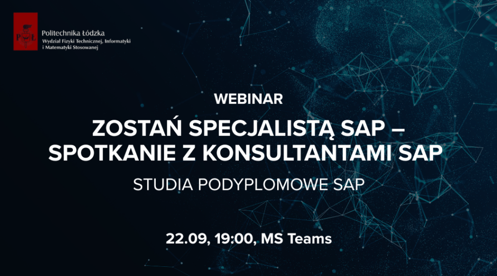 Webinar specjalista SAP