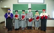 Uroczyste wręczenie dyplomów przez Dziekana i Rektora