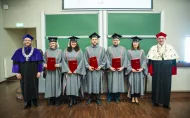 Uroczyste wręczenie dyplomów przez Dziekana i Rektora