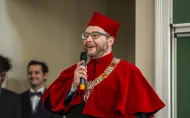 Prorektor Wojciechowski przemawia
