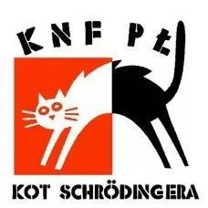 Logo Koła Naukowego Fizyków - ​Kot Schrödingera